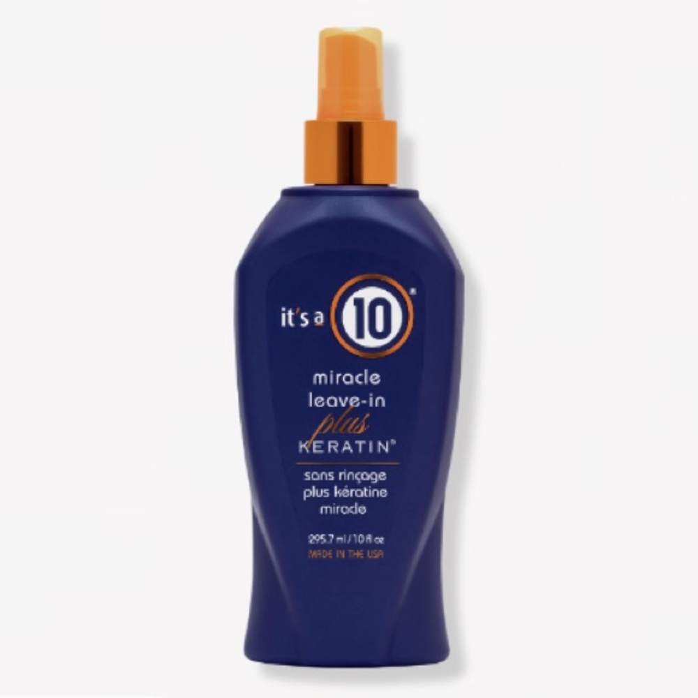 It’s a 10 miracle leave in plus Keratin full size 10oz NWT